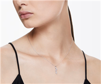 Pendente Swarovski Donna in Oro bianco Diamante Lab Grown 0.90 Ct 5688869 - 5688869